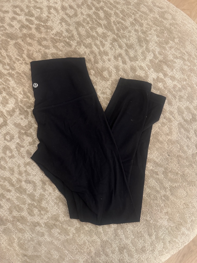 Lululemon Athletica Align Black High-Waist Leggings Size 4